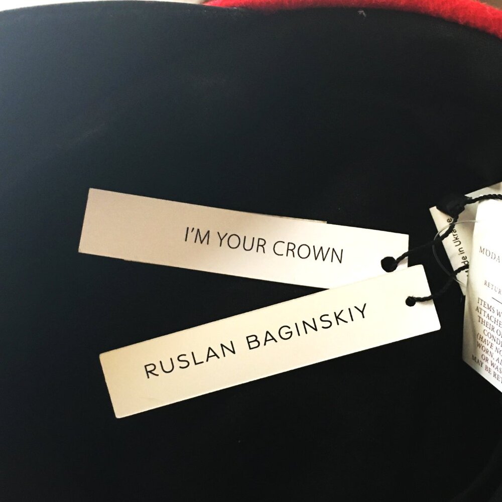 𝐑𝐔𝐒𝐋𝐀𝐍 𝐁𝐀𝐆𝐈𝐍𝐒𝐊𝐈𝐘 Red Wool Baker Boy Cap NEW WITH TAGS!! - Picture 8 of 16